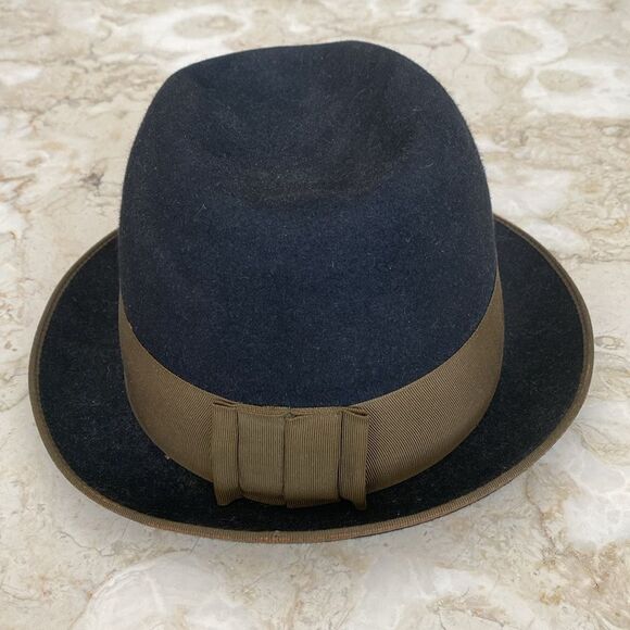 Vintage J. Wallnofer Baden Baden “Oxford” Waterproof Wool Fedora Hat - Picture 6 of 12